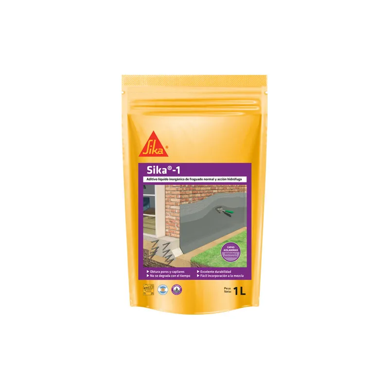 [ZSIK250] Sika 1 Hidrofugo × 1 Lt "sika Doy Pack"  (12)