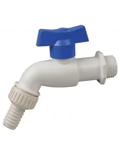 [DUK0116] Canilla Esf. Pvc Mariposa ø 3/4 "duke"  *60*