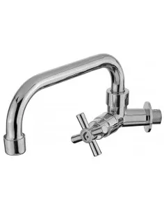 [IGSI306] Canilla Pared 1 Agua Plast. Cr. "u" Vol. Cruz "kloss"