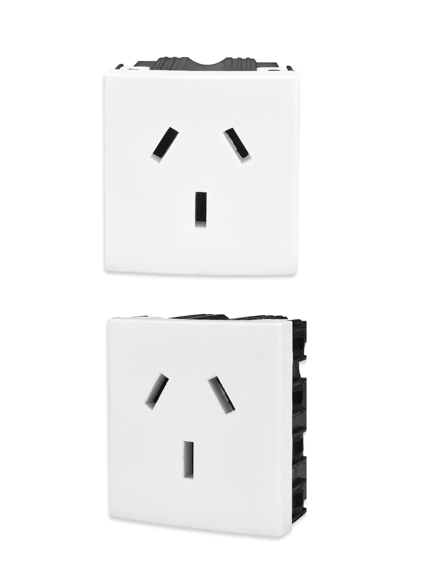 [005480000033] TOMA CORRIENTE 20A BLANCO (KL40235) 2 MODULOS