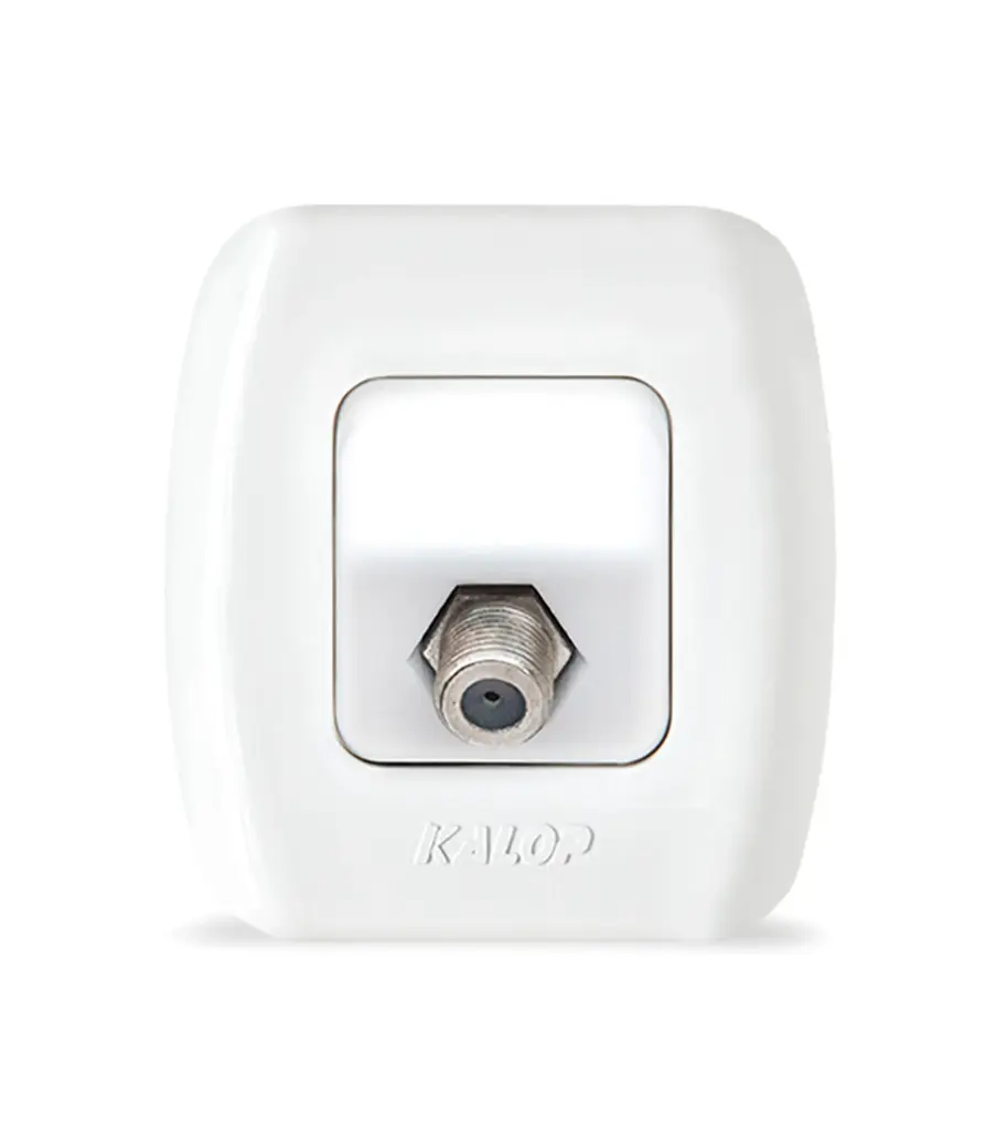 [005480100009] TOMA EXTERIOR TV  PIN FINO TERMINAL KALOP