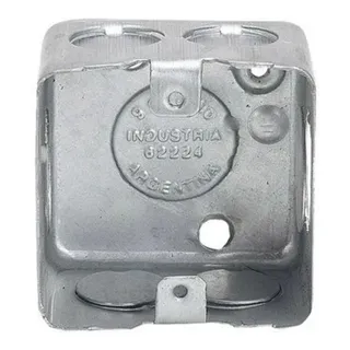 [014230000004] CAJA CUADRADA 5X5 CHAPA