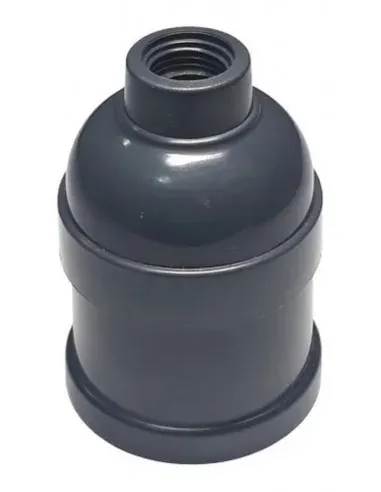 [025010000011] PORTALAMPARA NEGRO     2 PIEZAS C/SELLO ver 150232000005