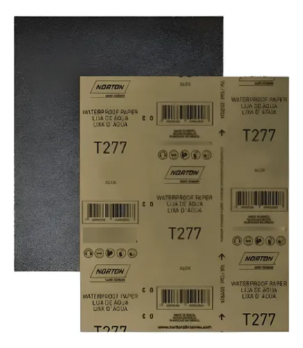 [N75021] LIJA GRANO 100 - AL AGUA - T277 NORCLASS NORTON