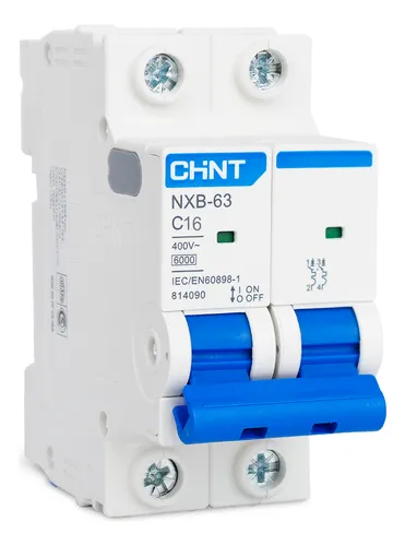 [NXB63 2PC16 6kA] Termomagnetica 2x16A 6KA CHINT