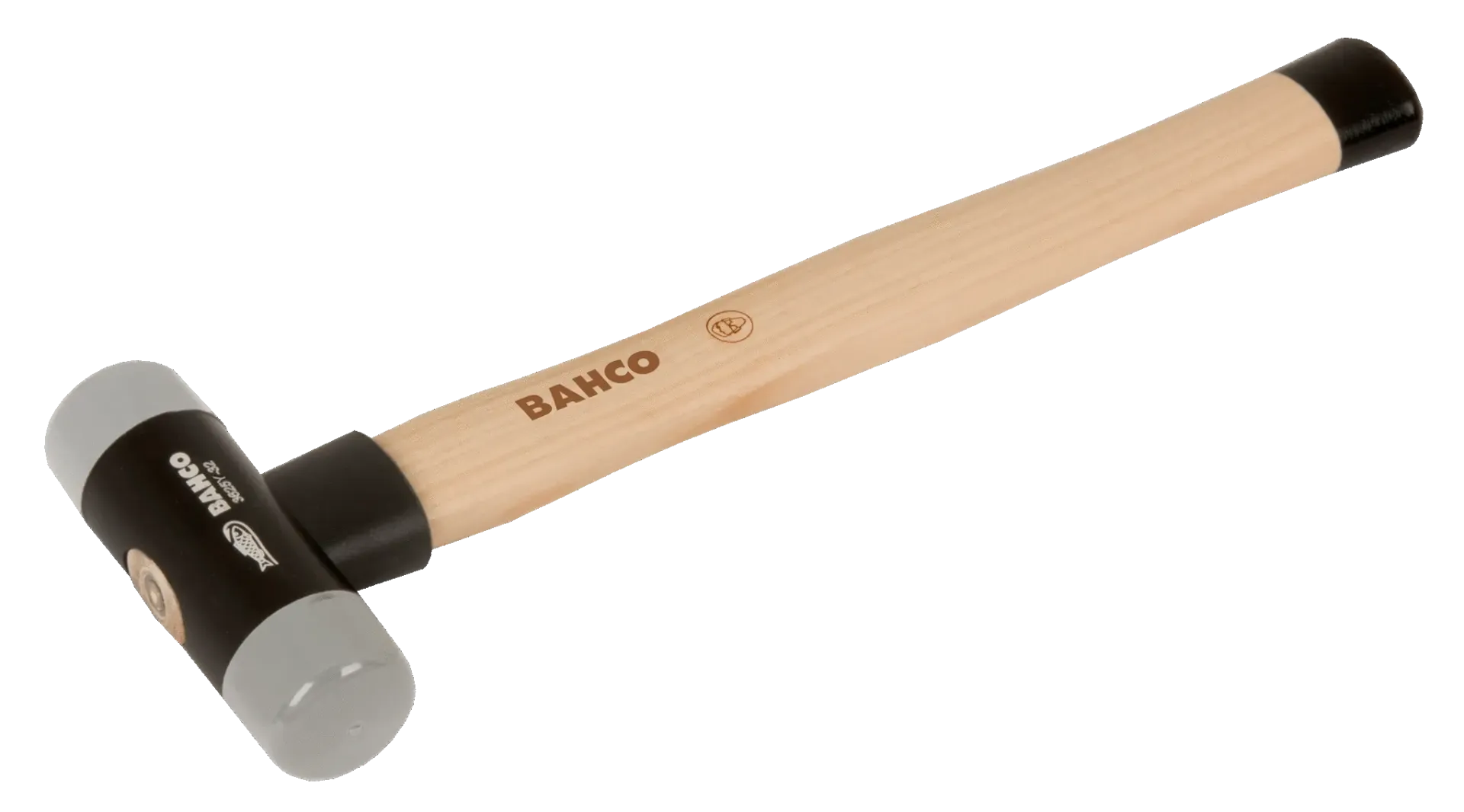 [3625Y30] MARTILLO CON TOPES DE POLIURETANO TERMOPLÁSTICO CON EMPUÑADURA DE MADERA - CABEZA 30MM - BAHCO