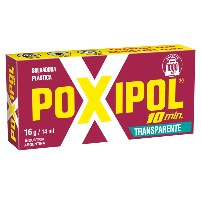 [ST01453] POXIPOL® 10MIN.TRANSP.16G/14ML