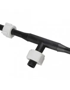 [AVA0810] Ramal Tee Recto P/lavat. C/tca Plast. ø 3/8  (5)